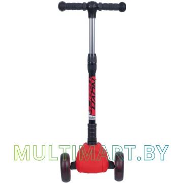Самокат Novatrack RainBow Start Folding 120F.RAINBOW.RD20 (красный, 2020) картинка 2